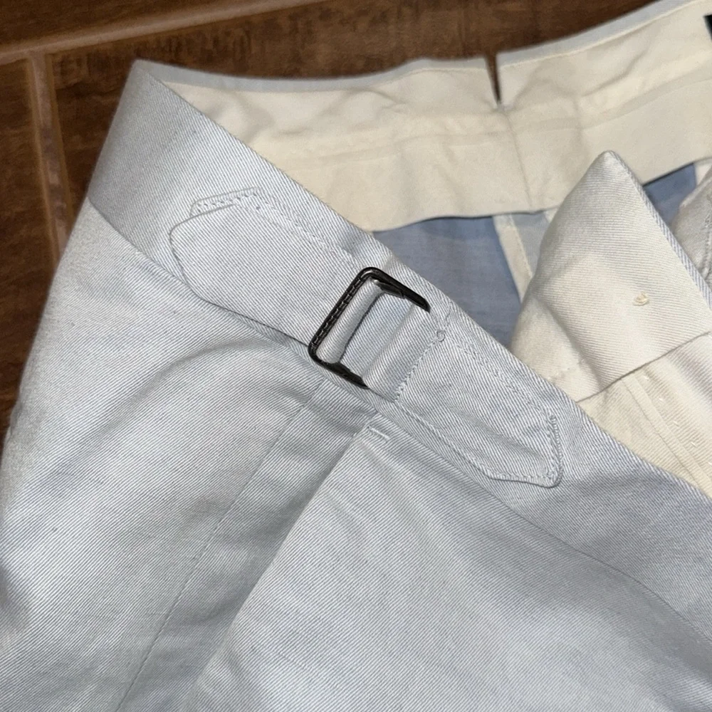 Banana Republic Men's Light Blue Dress Pants